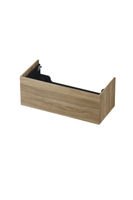 Ink onderkast 100x45cm - push to open - 1 lade - zuiver eiken