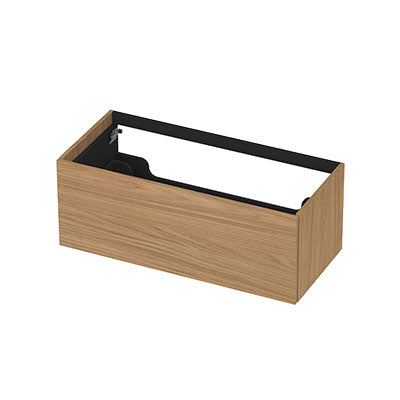 Ink onderkast 100x45cm - push to open - 1 lade - blank eiken
