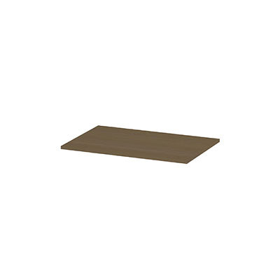 Ink Topdeck 45 topblad t.b.v. onderkast - 70x45x1,6cm - olijf eiken