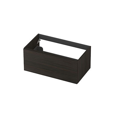 Ink onderkast 80x45cm - opbouwgreep - 1 lade -  intens eiken
