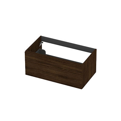 Ink onderkast 80x45cm - opbouwgreep - 1 lade -  koper eiken