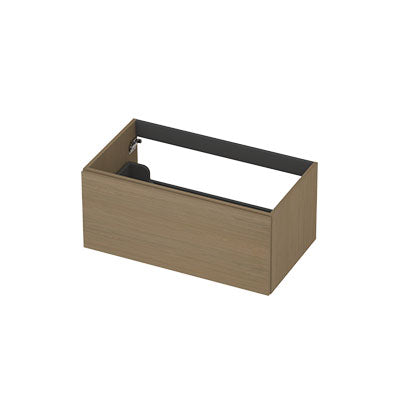 Ink onderkast 80x45cm - opbouwgreep - 1 lade -  olijf eiken