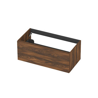 Ink onderkast 90x45cm - opbouwgreep - 1 lade -  noten