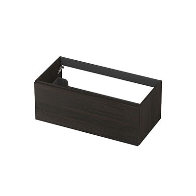 Ink onderkast 90x45cm - opbouwgreep - 1 lade -  intens eiken