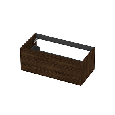Ink onderkast 90x45cm - opbouwgreep - 1 lade -  koper eiken