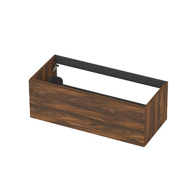Ink onderkast 100x45cm - opbouwgreep - 1 lade -  noten