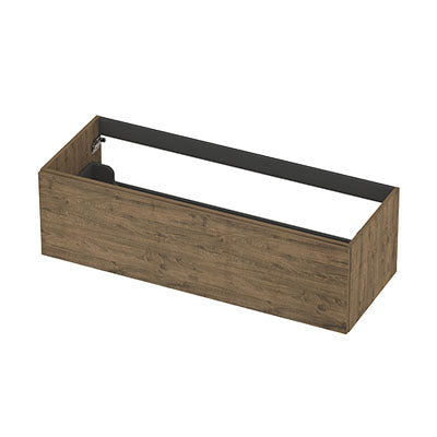 Ink onderkast 120x45cm - opbouwgreep - 1 lade -  naturel eiken