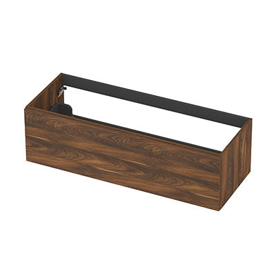 Ink onderkast 120x45cm - opbouwgreep - 1 lade -  noten