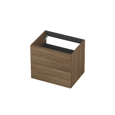 Ink onderkast 60x45cm - opbouwgreep - 2 lades - zuiver eiken