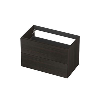 Ink onderkast 80x45cm - opbouwgreep - 2 lades - intens eiken