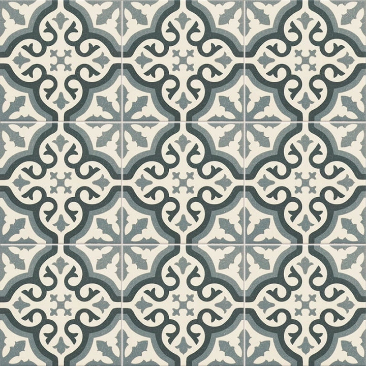 Mainzu, Florentine - Centro Blu, Satinado, 20x20cm, 9.00mm