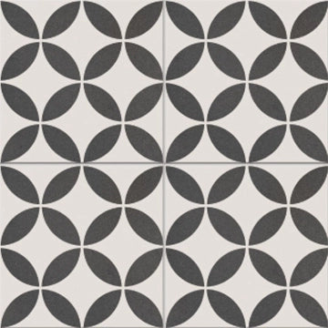 Ceramica Valsecchia, Gemini - 5 Black, Naturale, 15x15cm, 8.50mm, Rett.