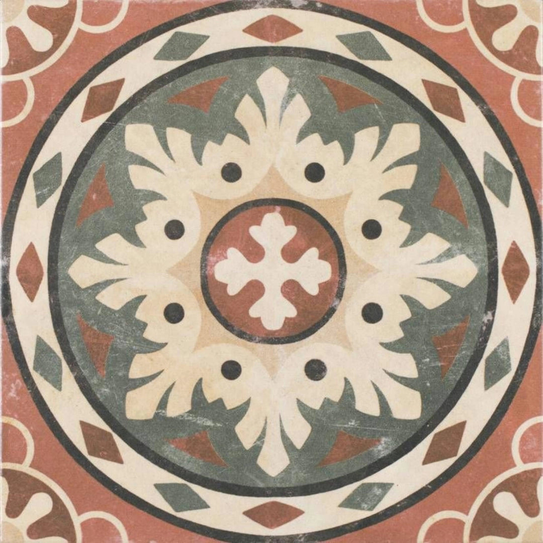 Codicer, Habana - Rosso, Naturale, 25x25cm, 10.00mm, Rett.