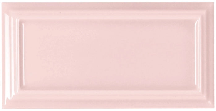 Carmen Ceramica, Hamptons - Tiana Pink, Brillo, 6.5x13cm, 8.00mm, Rett.