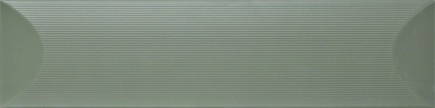 Harmony Inspire, Log - Green, Matt, 12.5x50cm, 17.00mm, Rett.