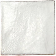 Cerasarda, I Cotti Fatti A Mano - Cotto Bianco Perla, Naturale, 20x20cm, 10.00mm