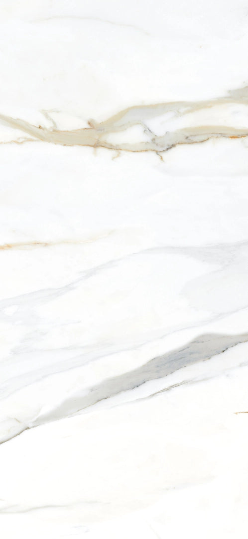 Tau Ceramica, Emporio - Calacatta, Polished, 120x260cm, 8.00mm, Rett.