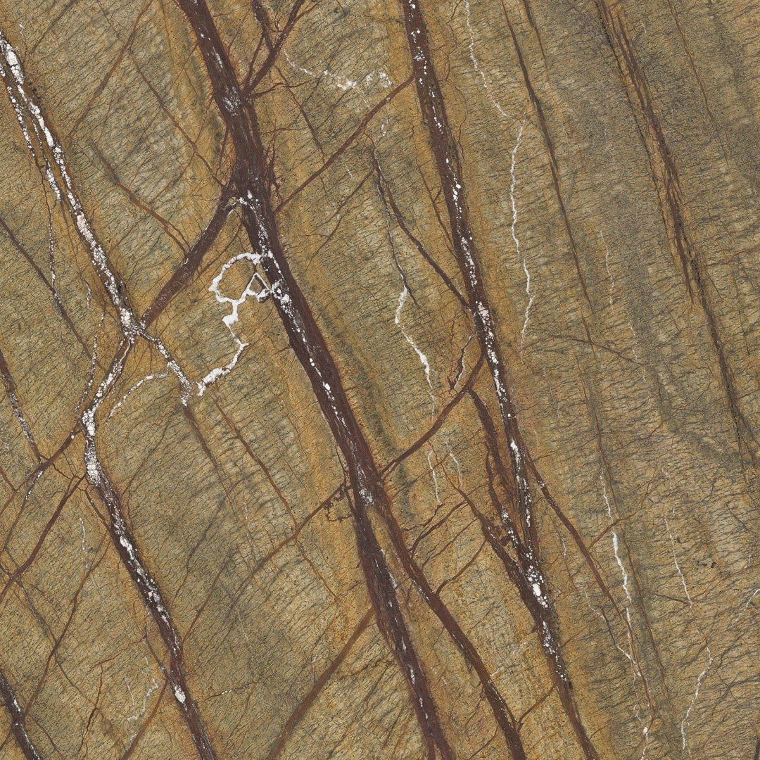 Casalgrande Padana, Marmoker - Brown Forest, Lucida, 120x120cm, 6.50mm, Rett.