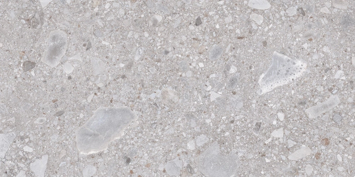 Ceramiche Keope, Omnia - GK4I - Ceppo Grey, Spazzolato R10, 40x80cm, 9.00mm, Rett.