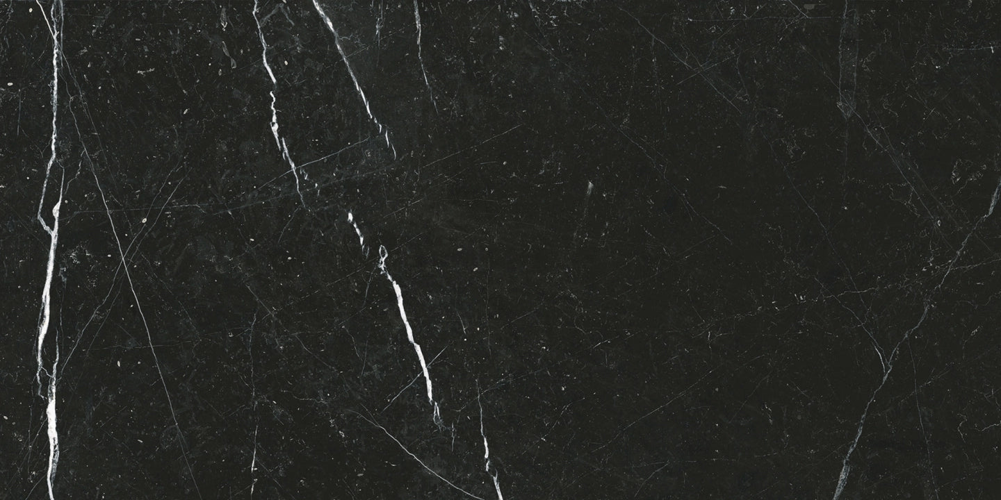 Impronta Ceramiche, Marmi di Impronta - IMI04BAL - Nero Marquinia, Lappato, 60x120cm, 9.00mm, Rett.
