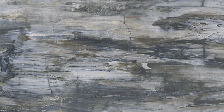 Ceramiche Mariner, Petrified Wood - PEW60120BL - Blue, Naturale, 60x120cm, 9.50mm, Rett.