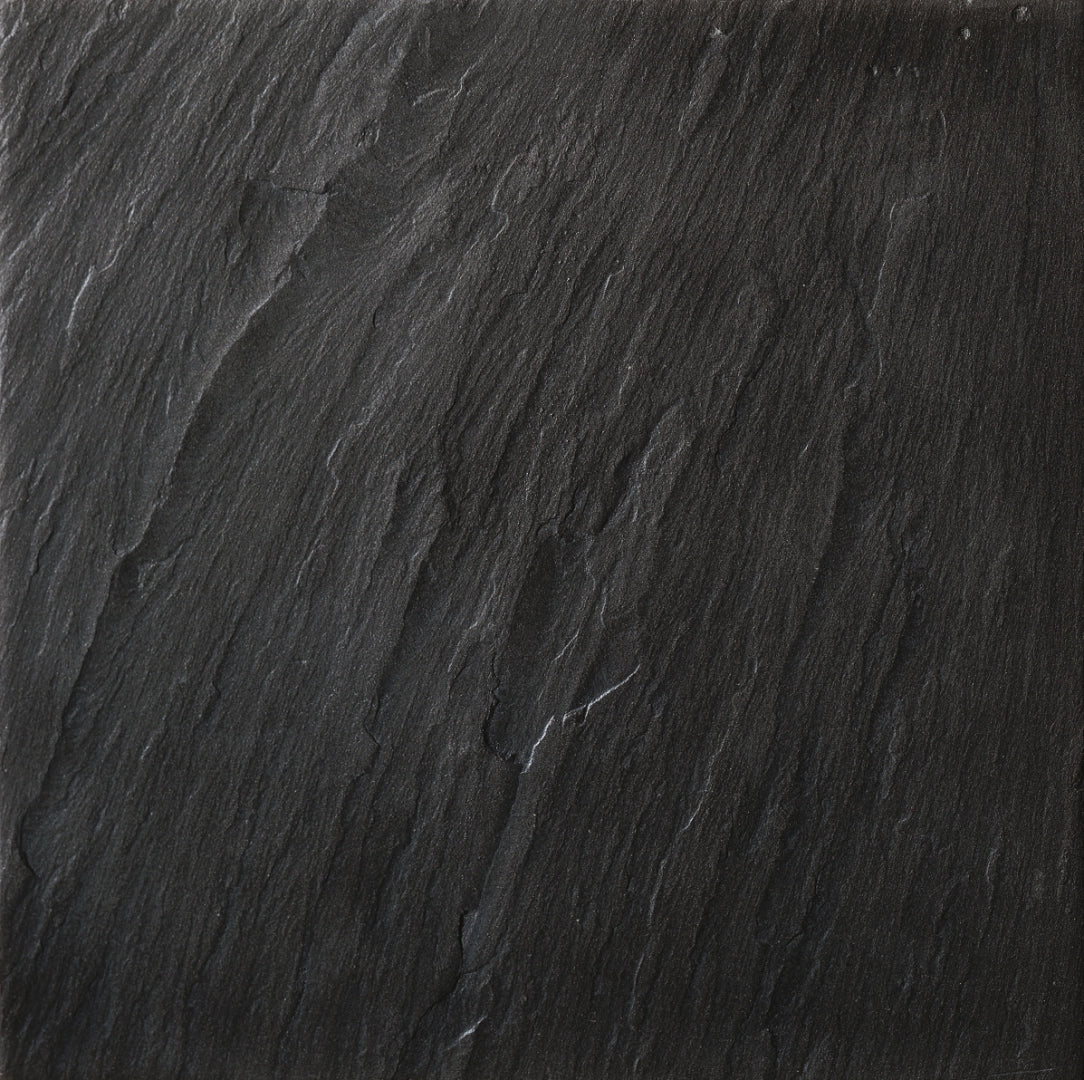 Casalgrande Padana, Lavagna - Nera, Naturale, 30x30cm, 9.00mm, Rett.