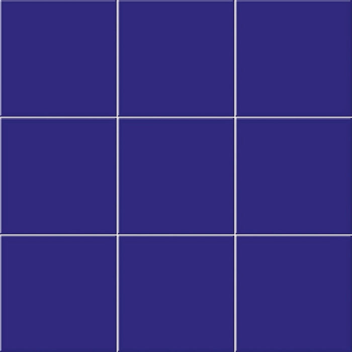 Mainzu, Zocalo Mediterraneo - Cobalto, Brillo, 20x20cm, 10.00mm