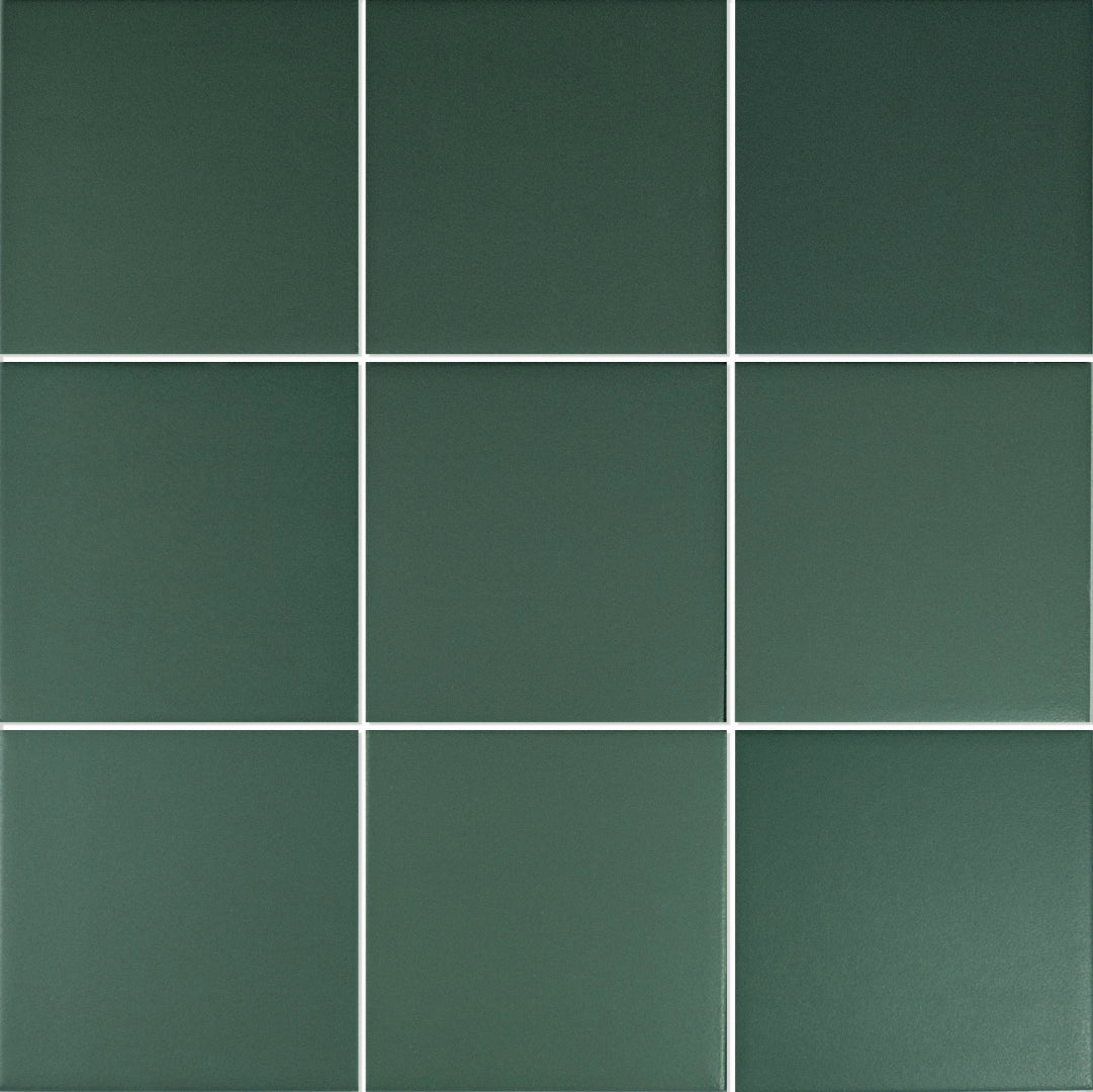Wow Design, Six - Green, Matt, 11.7x11.7cm, 10.00mm