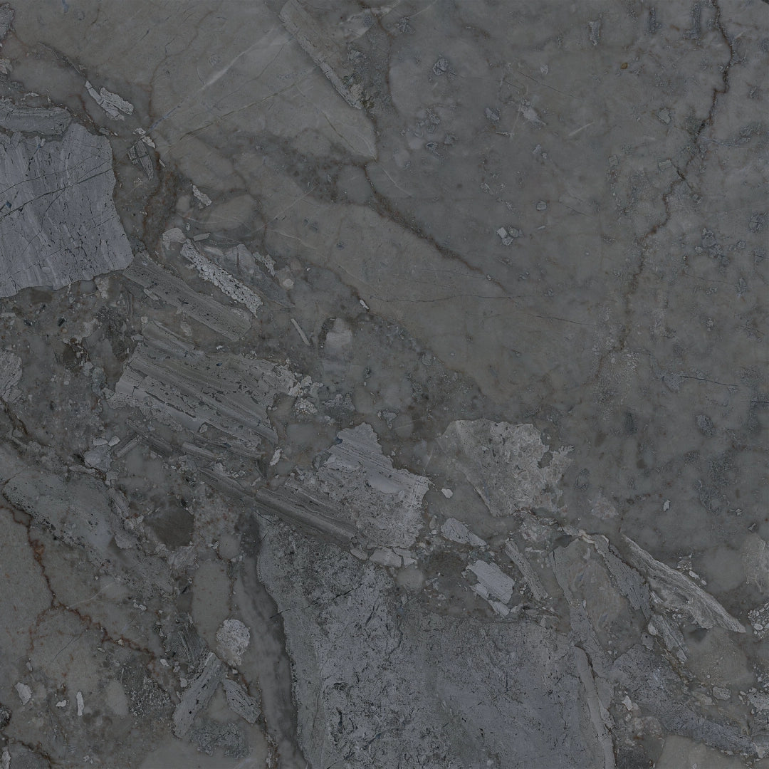 Cifre Ceramica, Kuartz - Anthracite, Polished, 60x60cm, 9.50mm, Rett.