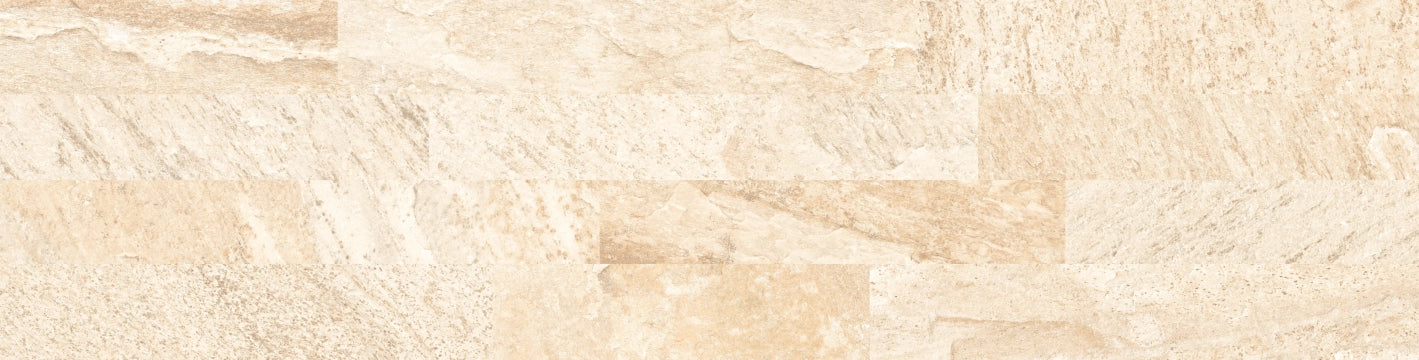 Ceramica Rondine, Quarzite 3D - J91226 - Beige, Naturale, 15x61cm, 11.00mm