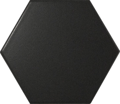 Equipe Ceramicas, Scale - 21909---Black,-Matt,-10.7x12.4cm,-9.00mm,-Rett.