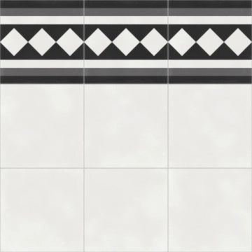 Aparici, Vienna - White Border, Naturale, 59.2x59.2cm, 10.00mm, Rett.