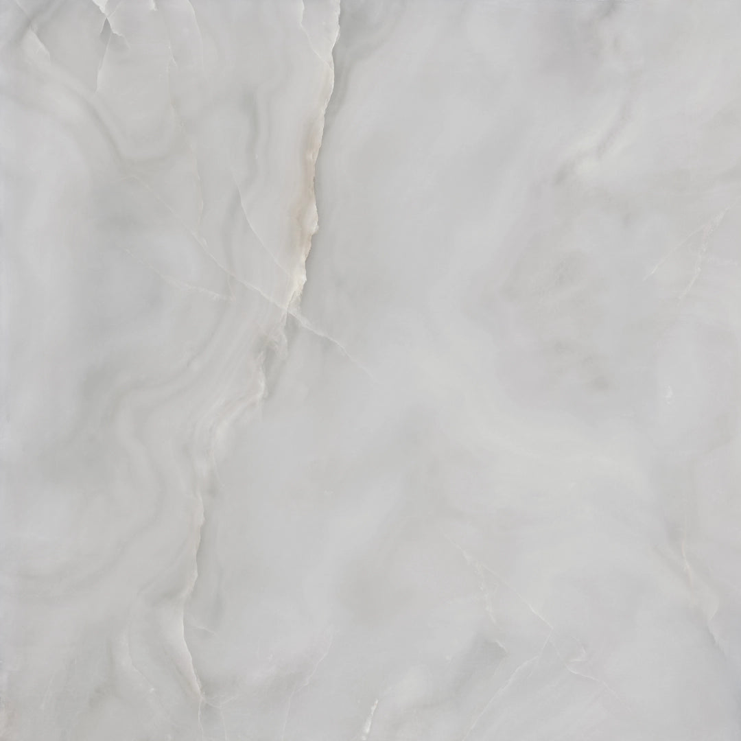 Azuvi, Onyx - Grey, Polished, 120x120cm, 10.20mm, Rett.