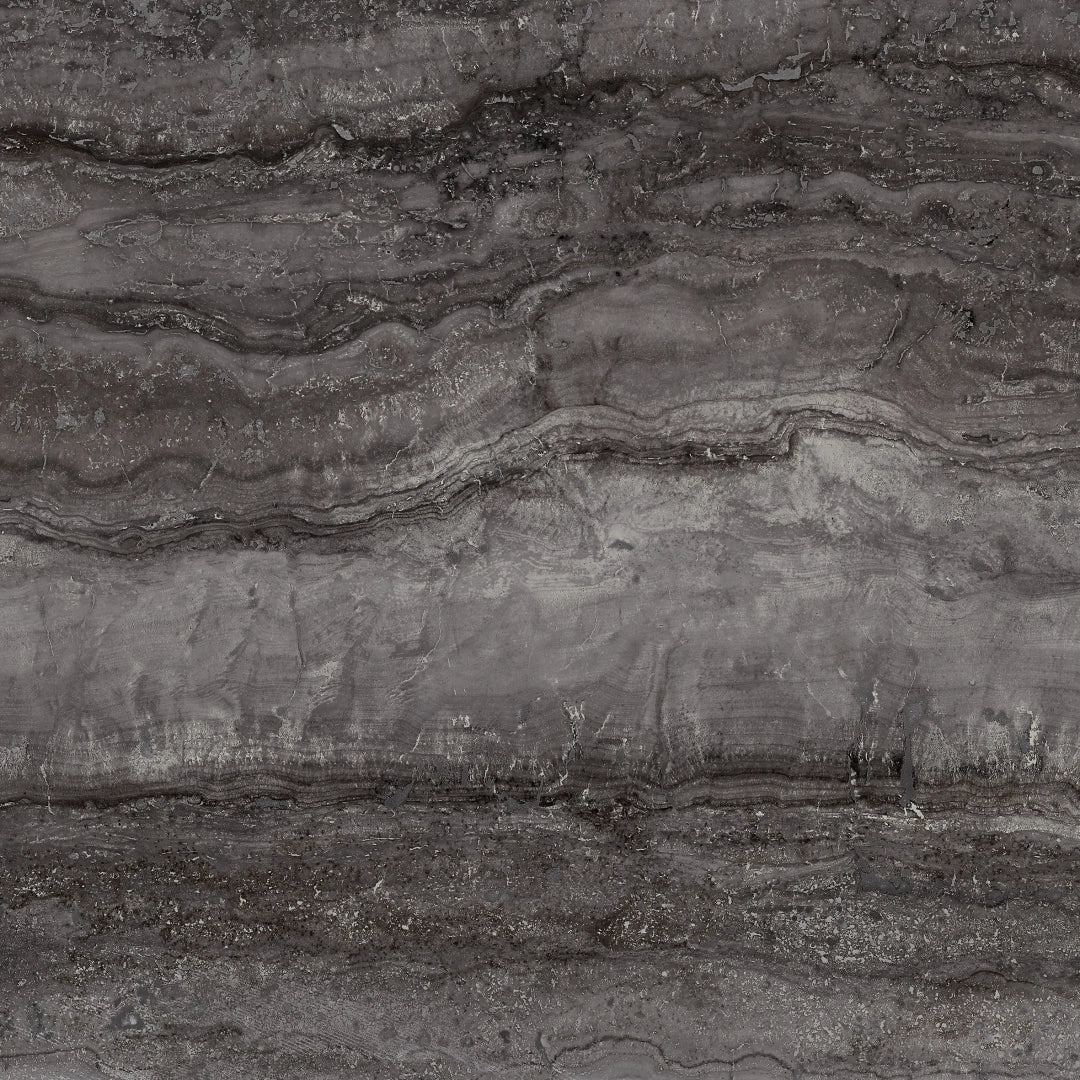 Antica Ceramica Rubiera, Memento Travertino - 003687 - Black, Lappato, 59x59cm, 9.50mm, Rett.