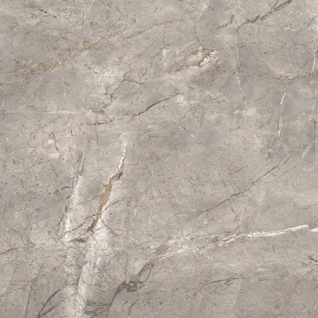 Ceramiche Keope, Elements Lux - 2A52 - Silver Grey, Lappato, 120x120cm, 9.00mm, Rett.