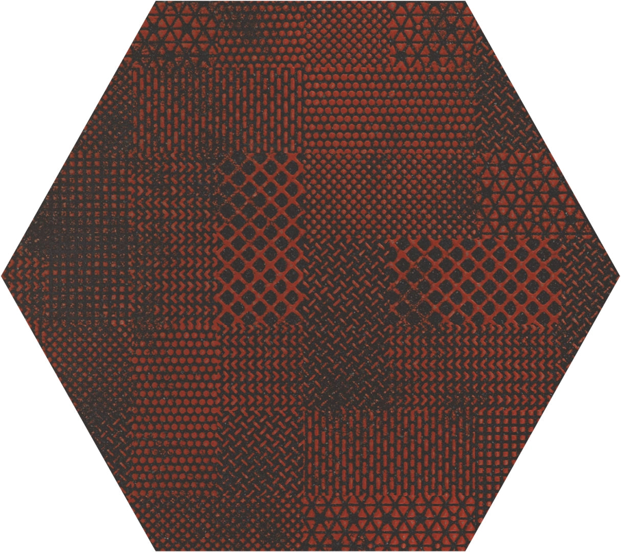 Gigacer, Concept 1 - Ink Red, Texture Mat, 16x18cm, 6.00mm, Rett.
