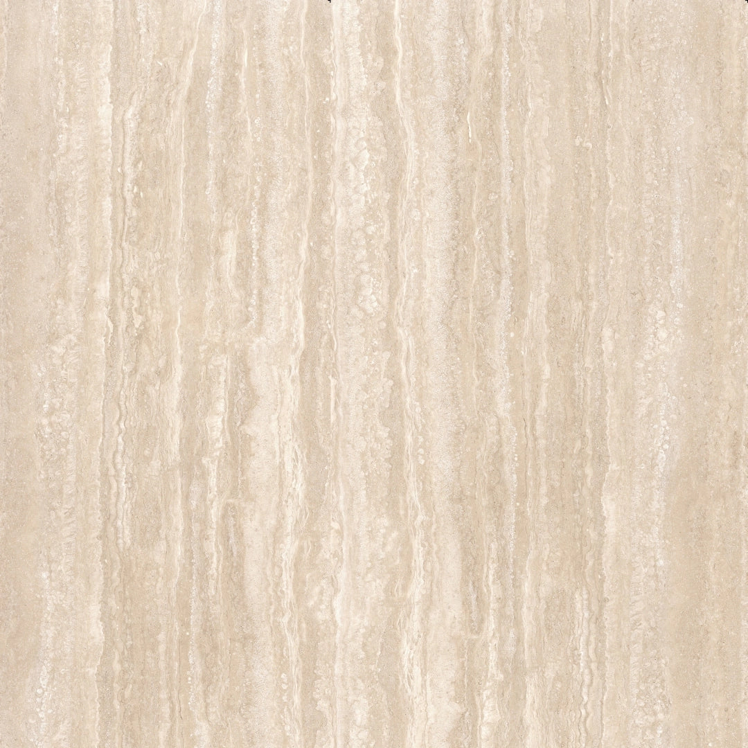 Ragno, Realstone Travertino - RCCM - Vein Beige, Matt, 60x60cm, 9.00mm, Rett.