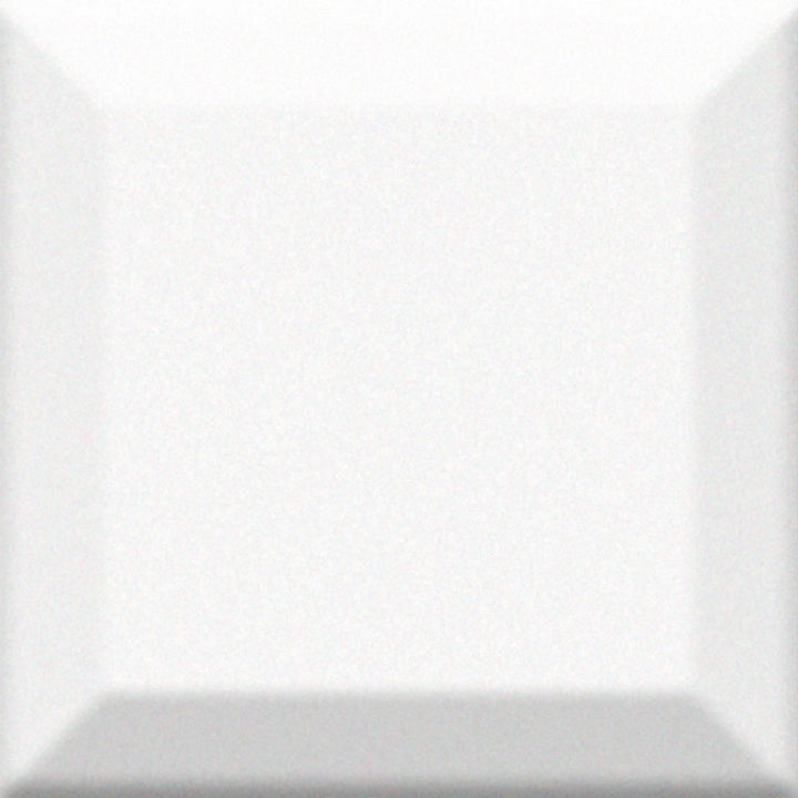 Ceramica Vogue, Bisello - RAL 9003 - Ghiaccio, Satinada, 10x10cm, 7.00mm