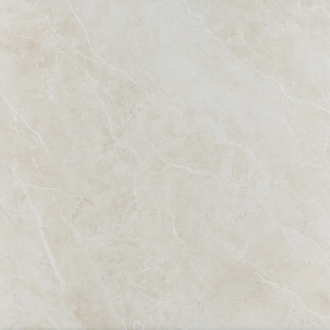 Prissmacer, Sena - Crema, Pulido, 60x60cm, 9.50mm, Rett.
