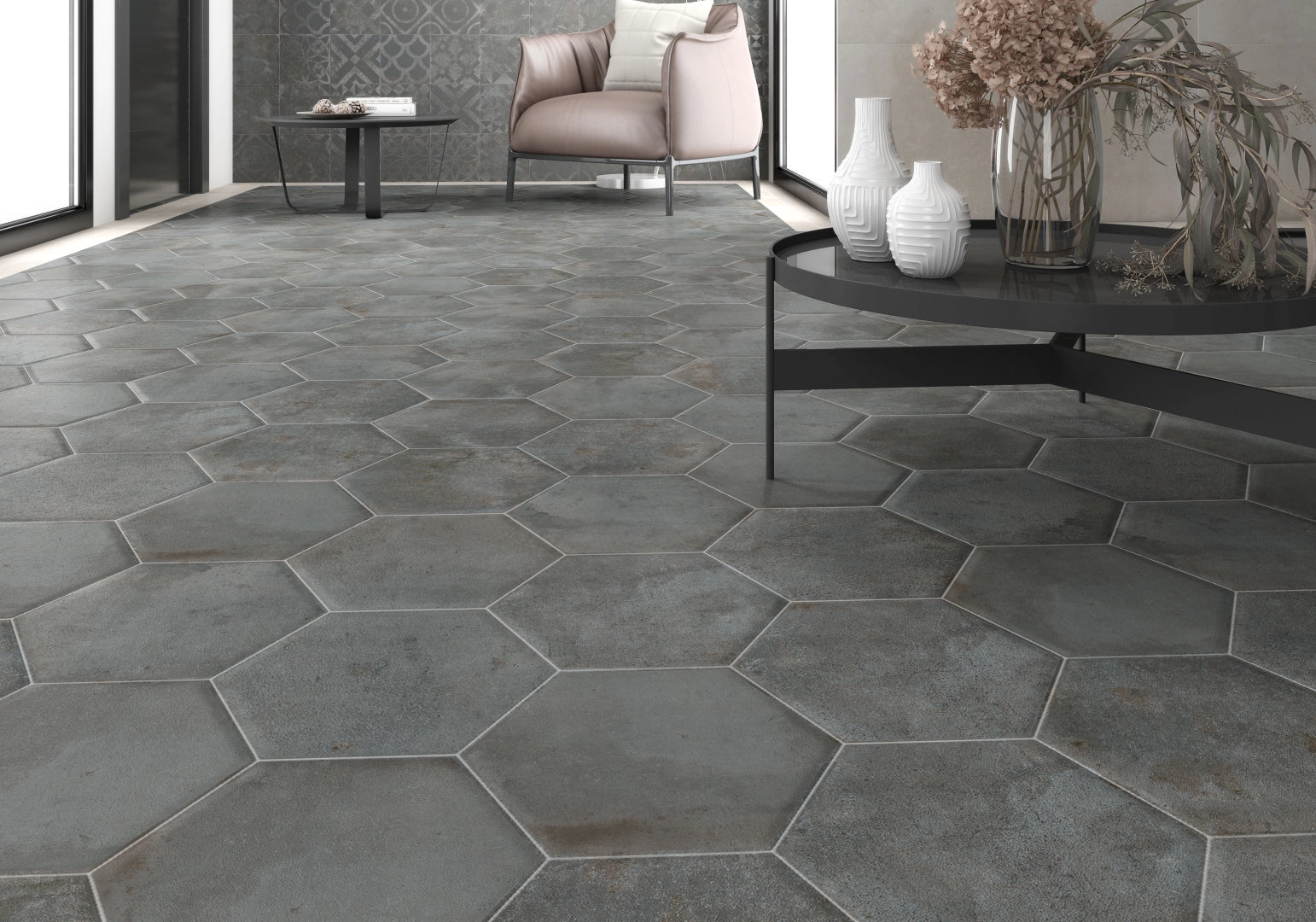 Tau Ceramica, Terracina - White, Adz, 60x60cm, 10.30mm, Rett.