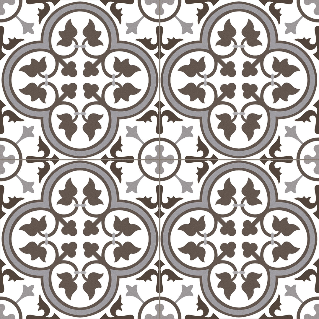 Prissmacer, Pre. Hampton/pre. Howard - Pre. Hampton Grey, Matt, 45x45cm, 8.50mm, Rett.