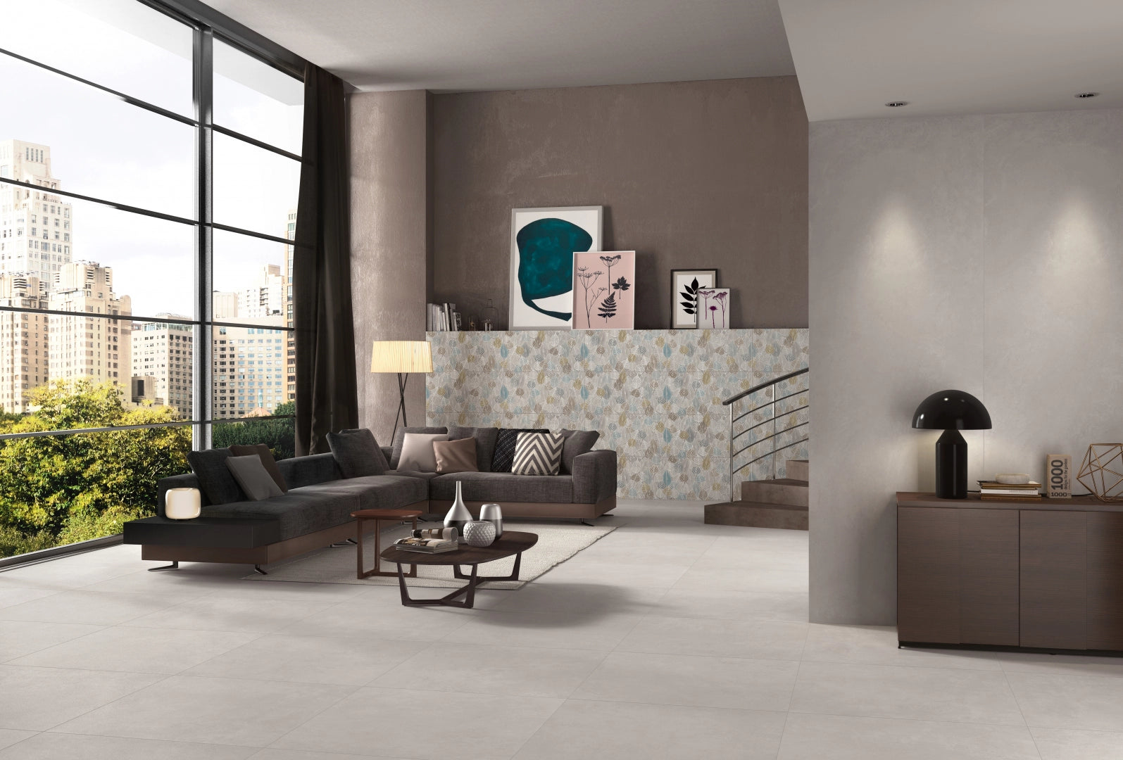 Panaria Ceramica, Urbanature - PZ9UN20 - Cement, Naturale, 50x100cm, 3.50mm, Rett.