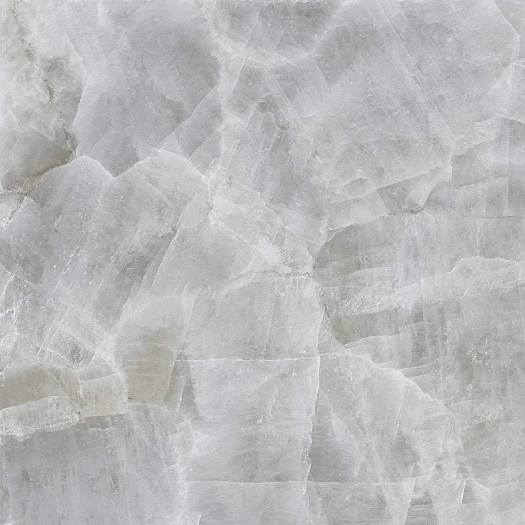 Geotiles, Frozen - Grey, Diamond, 120x120cm, 10.00mm, Rett.