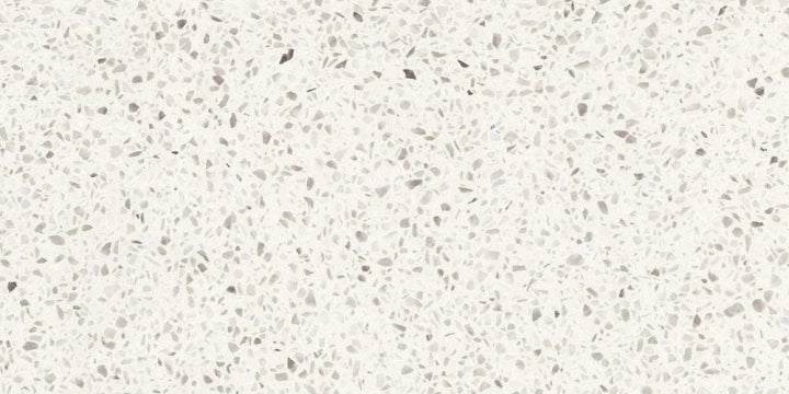 Ceramica Magica, Arte Terrazzo - MAARTE01612N - White, Matt, 60x120cm, 9.00mm, Rett.