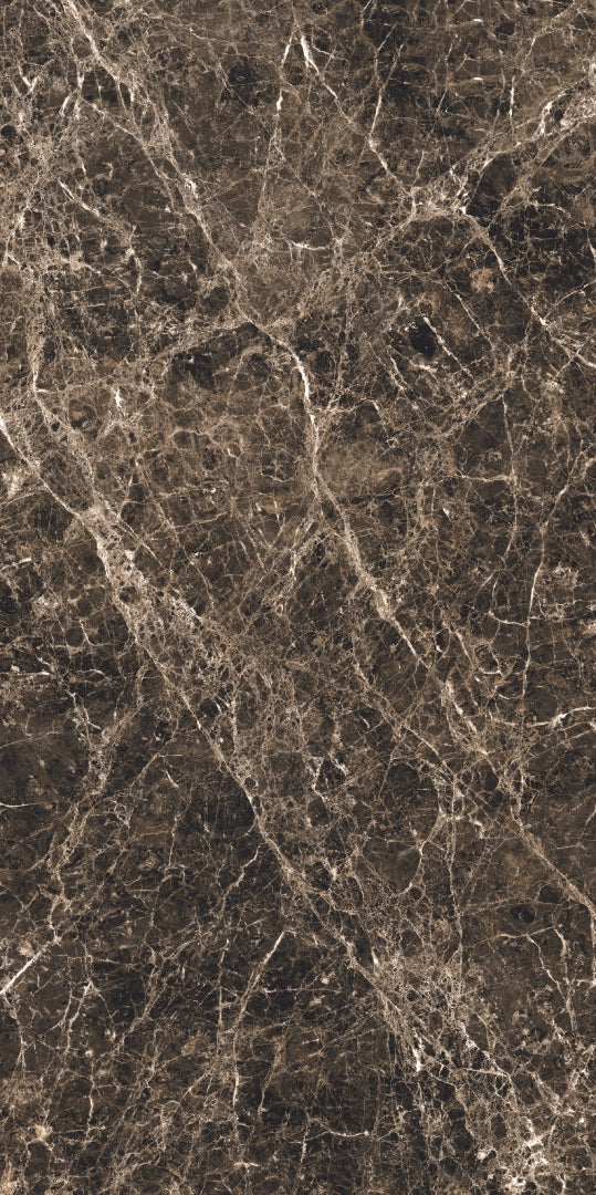 Florim, Les Bijoux - 765725---Marron-Imperial,-Glossy-,-120x240cm,-6.00mm,-Rett.