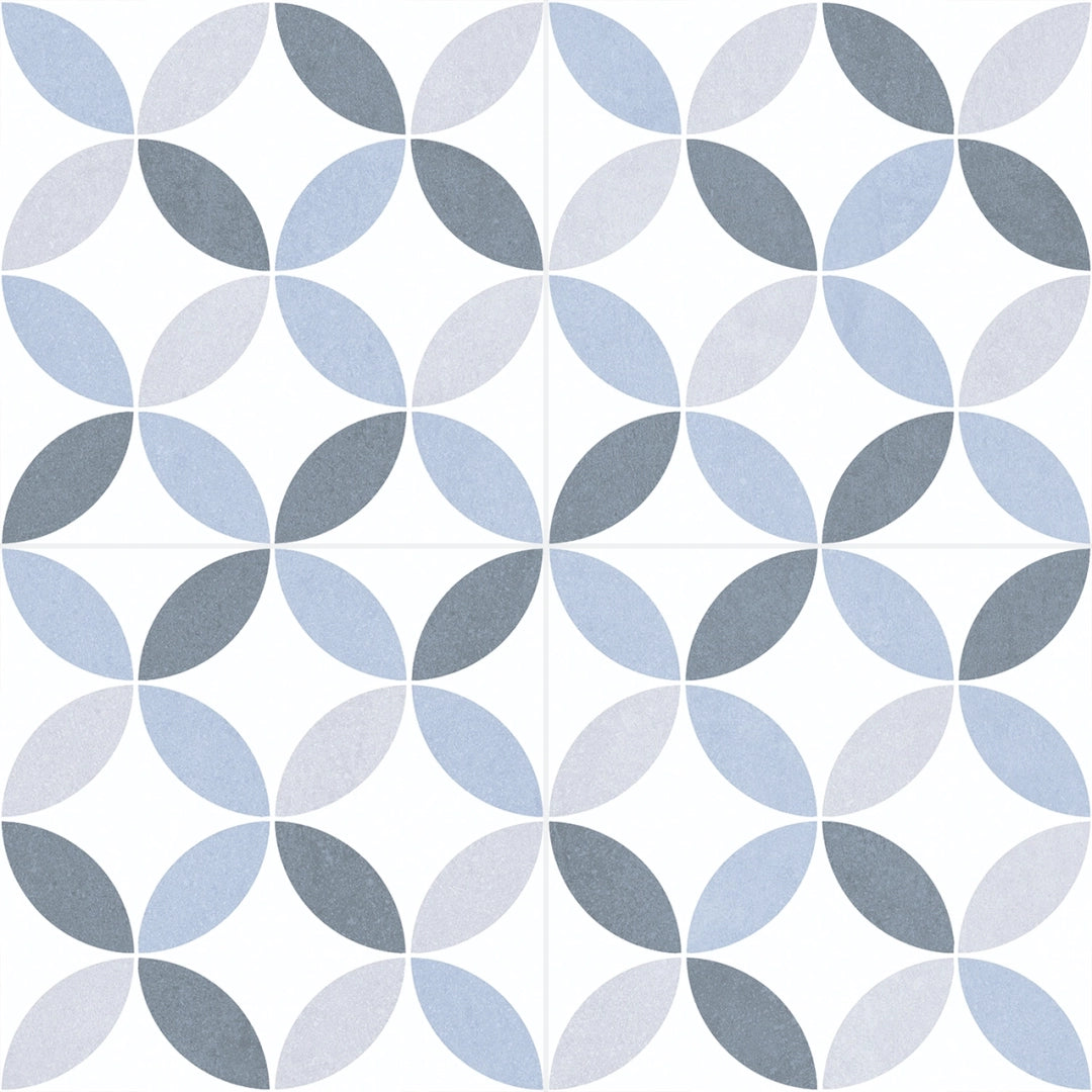 Pamesa, Vintage - Blu, Matt, 45x45cm, 9.50mm