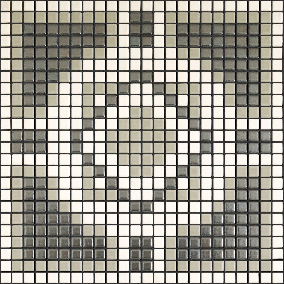 Appiani, Memorie - MEMOH02 - Memorie 02 H Ghiaccio/Nuvola/Alluminio, Naturale, 30x30cm, 7.20mm