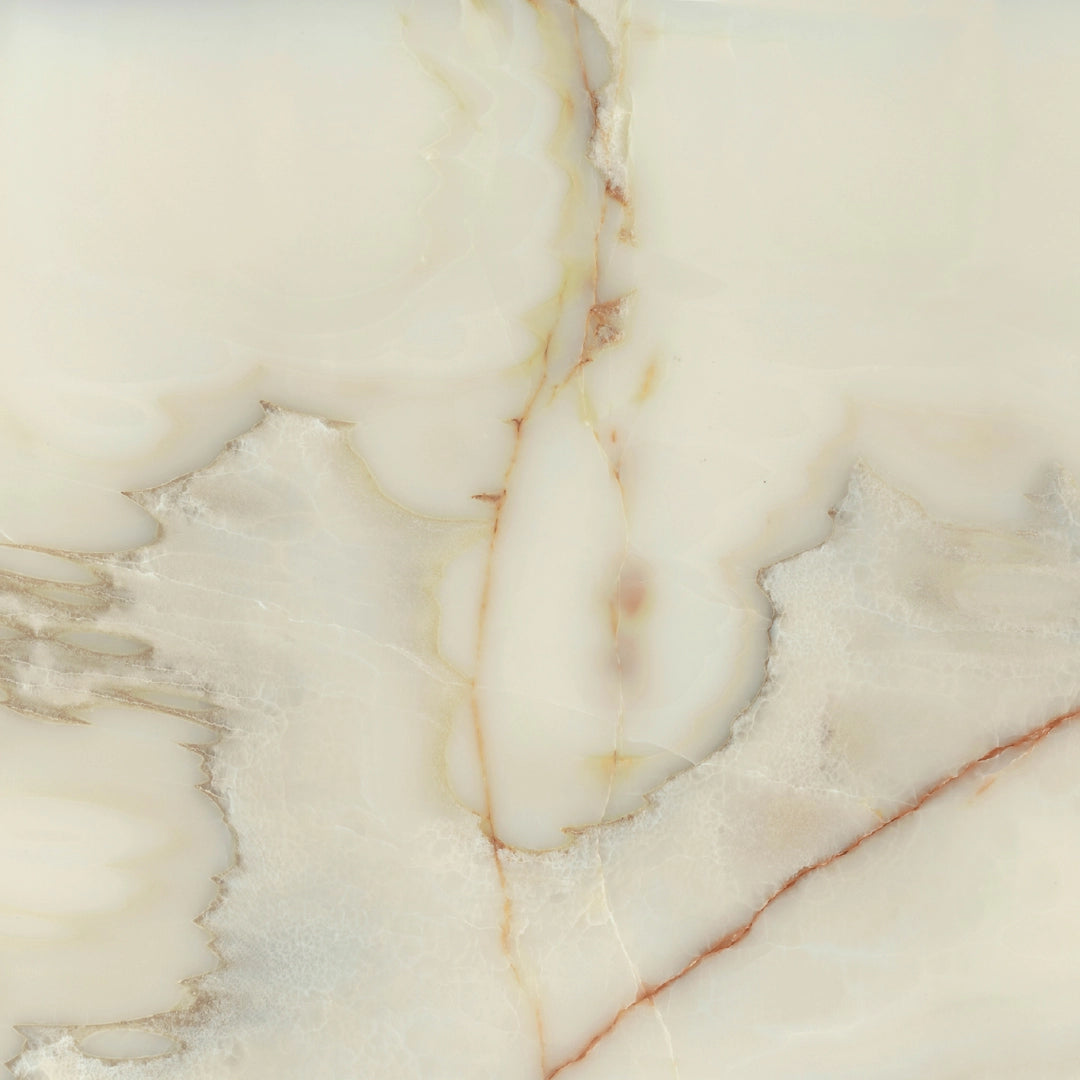 Florim, Les Bijoux - 765758---Onyx-Blanche,-Glossy-,-120x120cm,-6.00mm,-Rett.