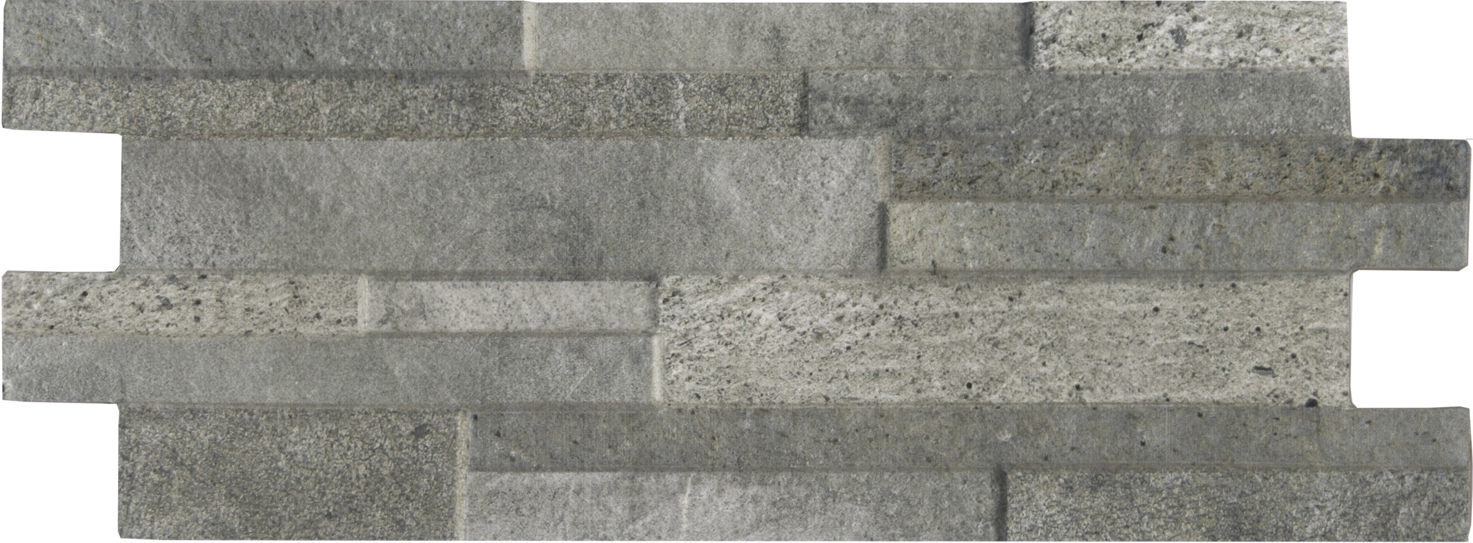 Walls&More by Keradom, Quarzo - Q300 - Steel, Naturale, 16x40cm, 10.00mm