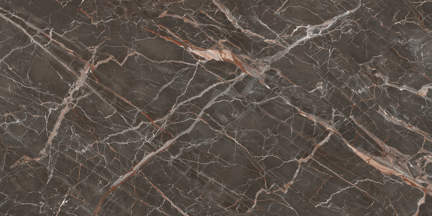 Ceramica Fondovalle, Infinito 2.0 - INF868 - Ombra Di Caravaggio, Glossy, 60x120cm, 6.50mm, Rett.